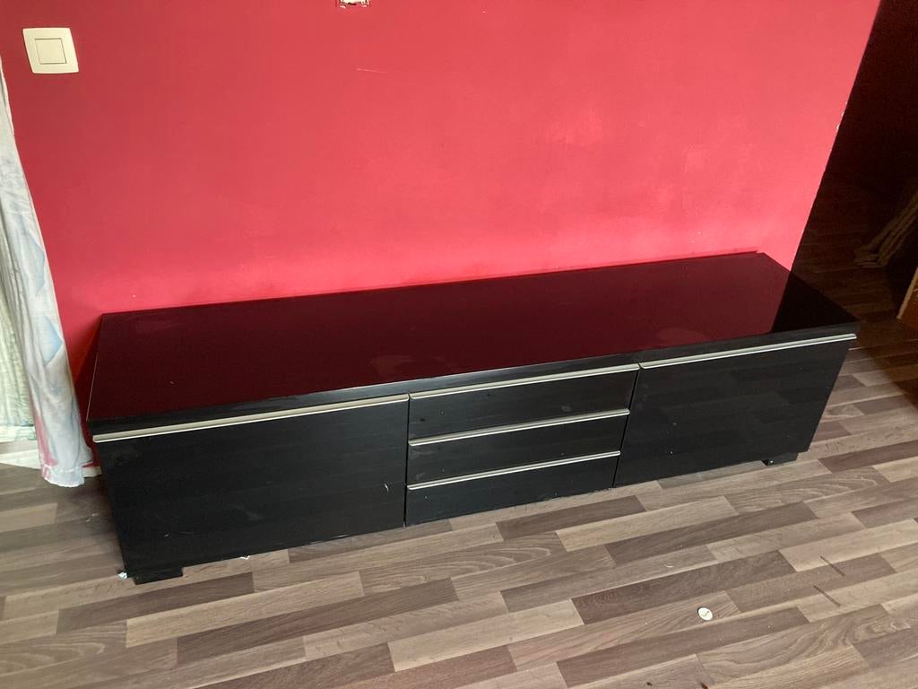 Meuble tv ikea noir brillant, Enlèvement