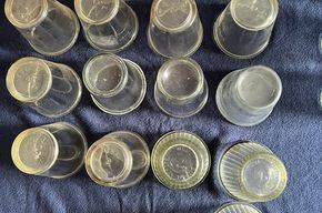 Pots de confiture - type "ancien", Maison & Meubles, Verre, Autres marques, Autres types, Comme neuf