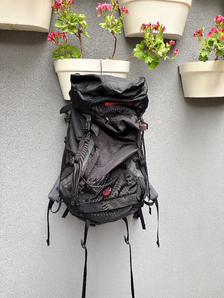 Mammut Heron 60 trekking rugzak, 40 cm of meer, Gebruikt, Trekking, 60 cm of meer