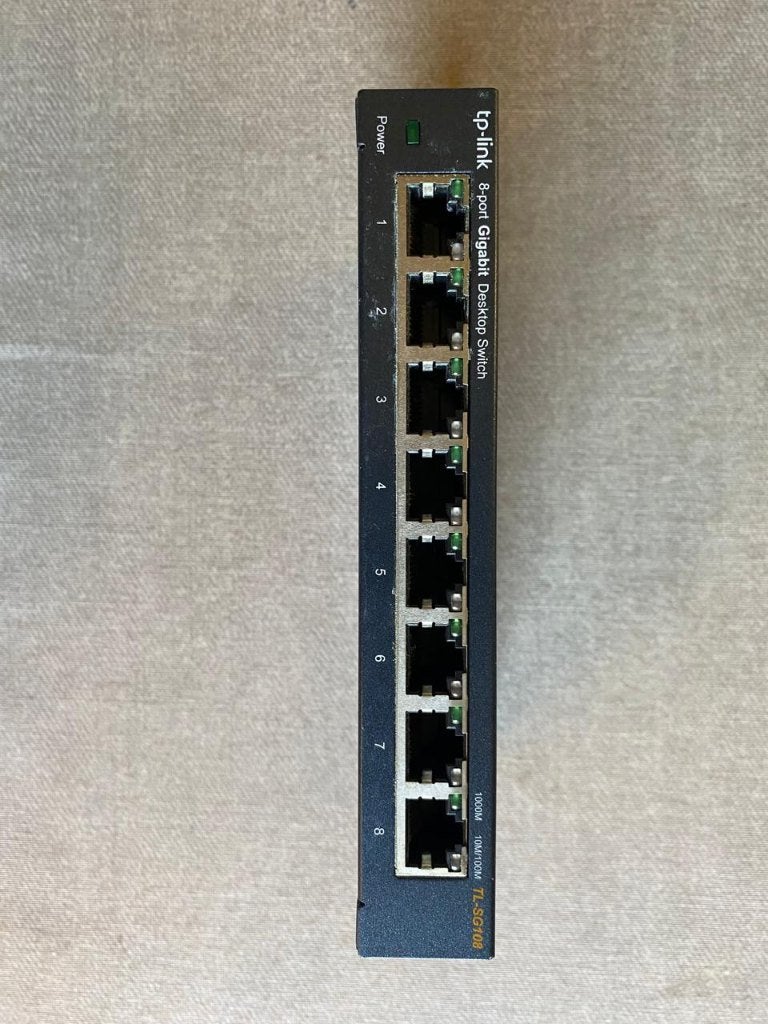 Commutateur réseau TP-Link TL-SG108, Informatique & Logiciels, Enlèvement ou Envoi, Comme neuf