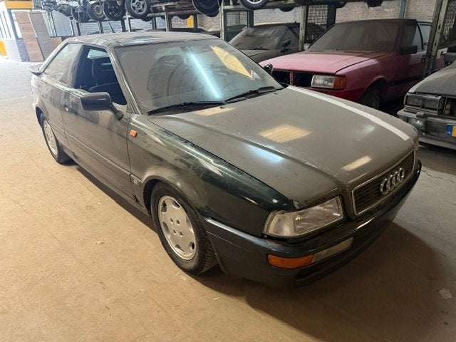 Audi coupe, Autos, Oldtimers & Ancêtres, Particulier, Audi, LPG, Coupé, 3 portes, Boîte manuelle, Vert, Noir, Tissu, Enlèvement
