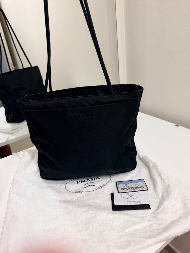 Prada, Ophalen of Verzenden, Zo goed als nieuw, Zwart, Overige typen