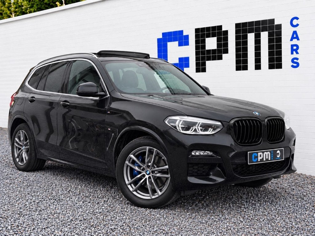 BMW X3 PHEV 2.0iAS xDrive30e * M-PACK * PANO * CAMERA * TOP!, Auto's, Automaat, Lane Keeping Assist, Zwart, Leder