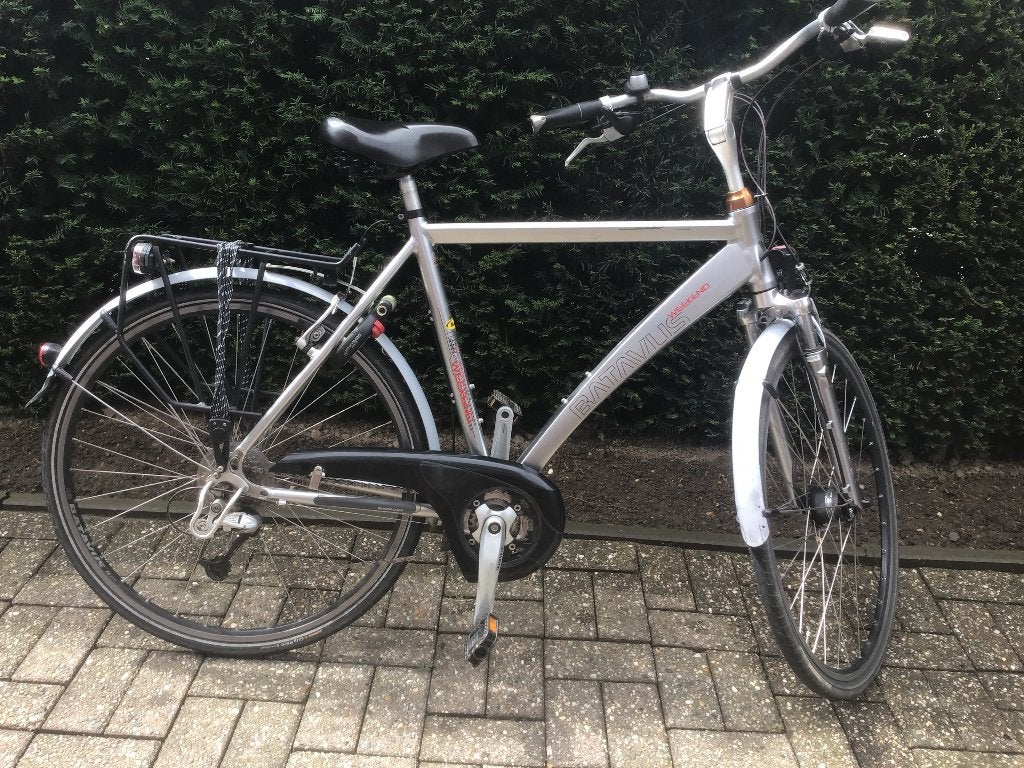 Herenfiets Batavus Weekend  28 inch, Fietsen en Brommers, Ophalen, Gebruikt, Velgrem, Versnellingen