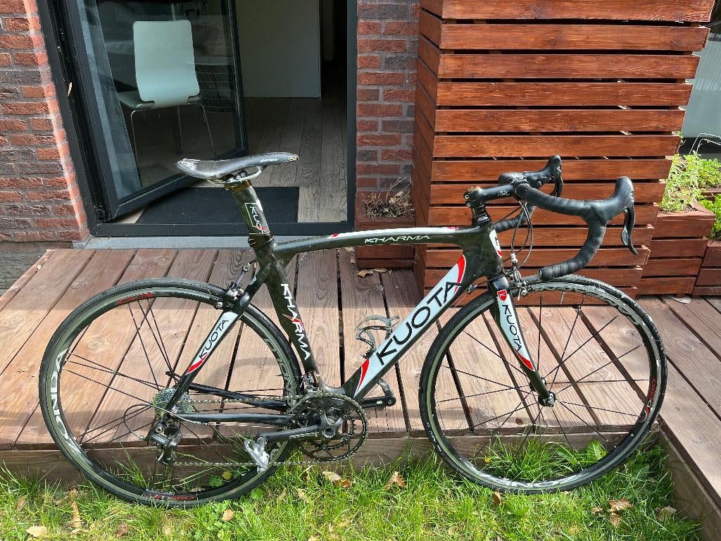 Koersfiets Kuota Kharma maat 52/54, campagnolo Veloce, Fietsen en Brommers, 28 inch, Gebruikt, Carbon, Meer dan 20 versnellingen