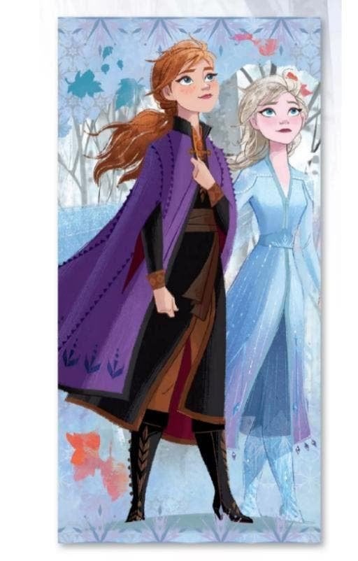 Disney Frozen Badlaken - Sneldrogend Strandlaken - Diversen, Enfants & Bébés, Maillots de bain pour enfants, Neuf, Disney Frozen