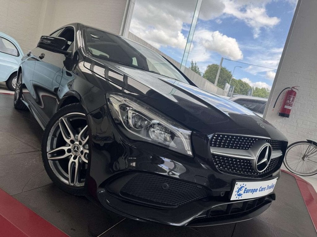 Mercedes-Benz CLA-Klasse 180 180 PACK AMG BVA GRAND ECRAN GP, Auto's, 122 pk, Gebruikt, Zwart, 1595 cc
