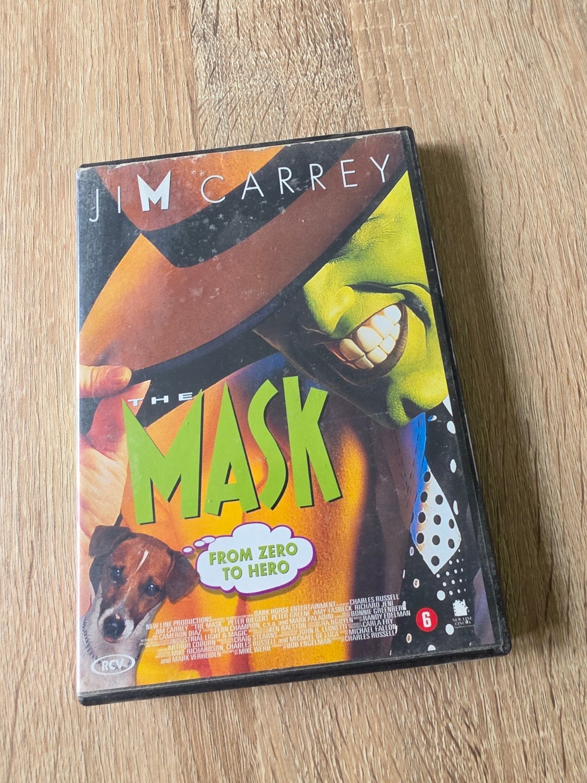dvd the mask jim carrey, Ophalen of Verzenden