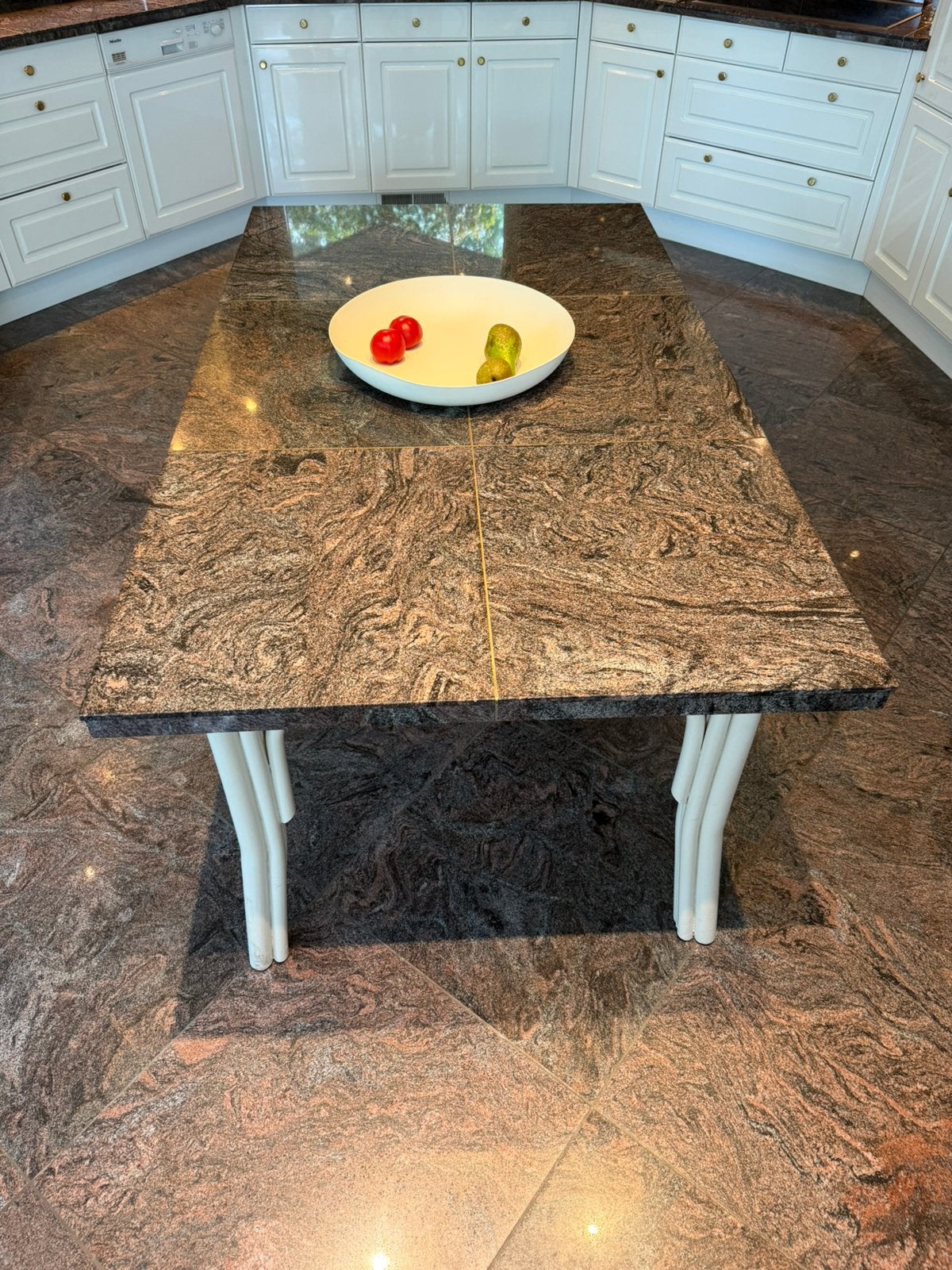 Tafel, Ophalen, Zo goed als nieuw, Rechthoekig, Overige materialen