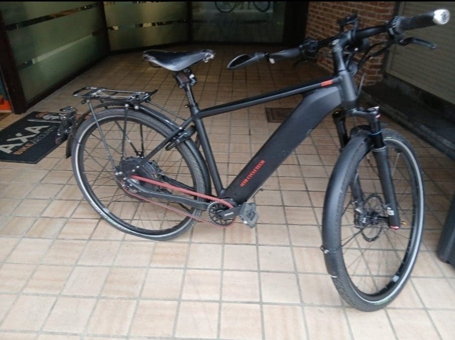 speedpedelec met pinion aandrijving, Ophalen