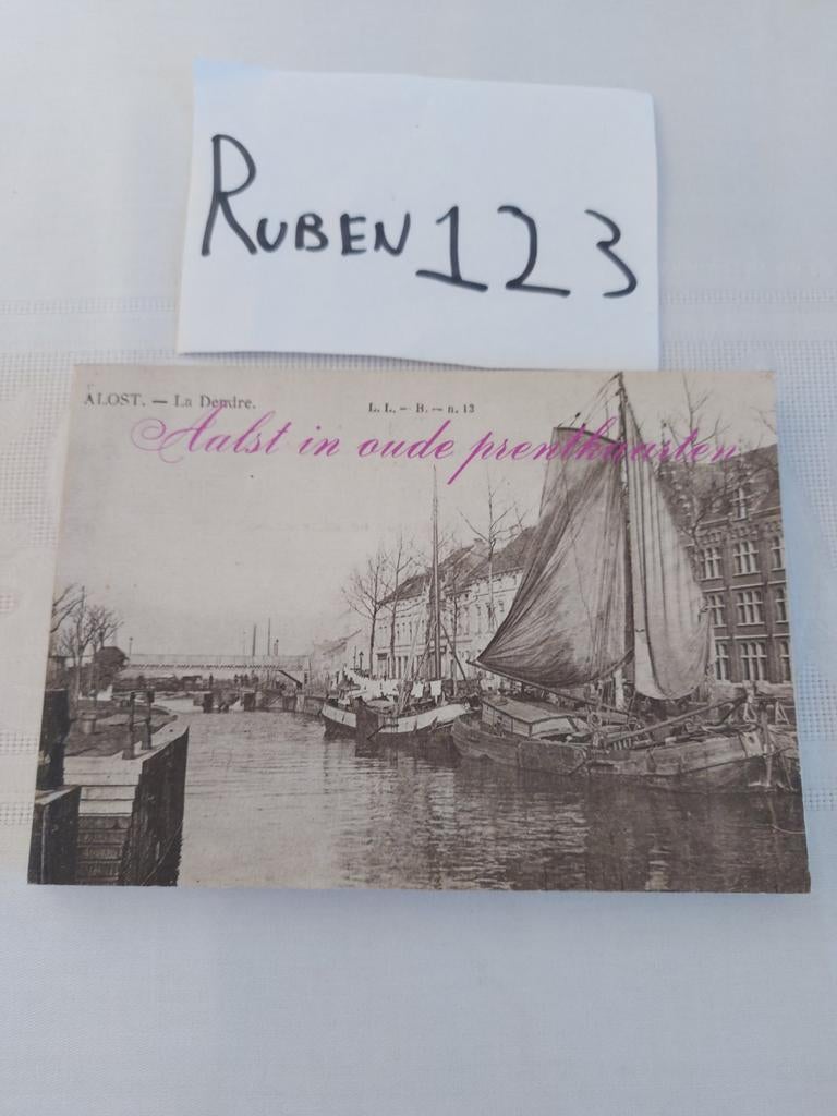 Aalst in oude prentkaarten, Boeken, Ophalen of Verzenden