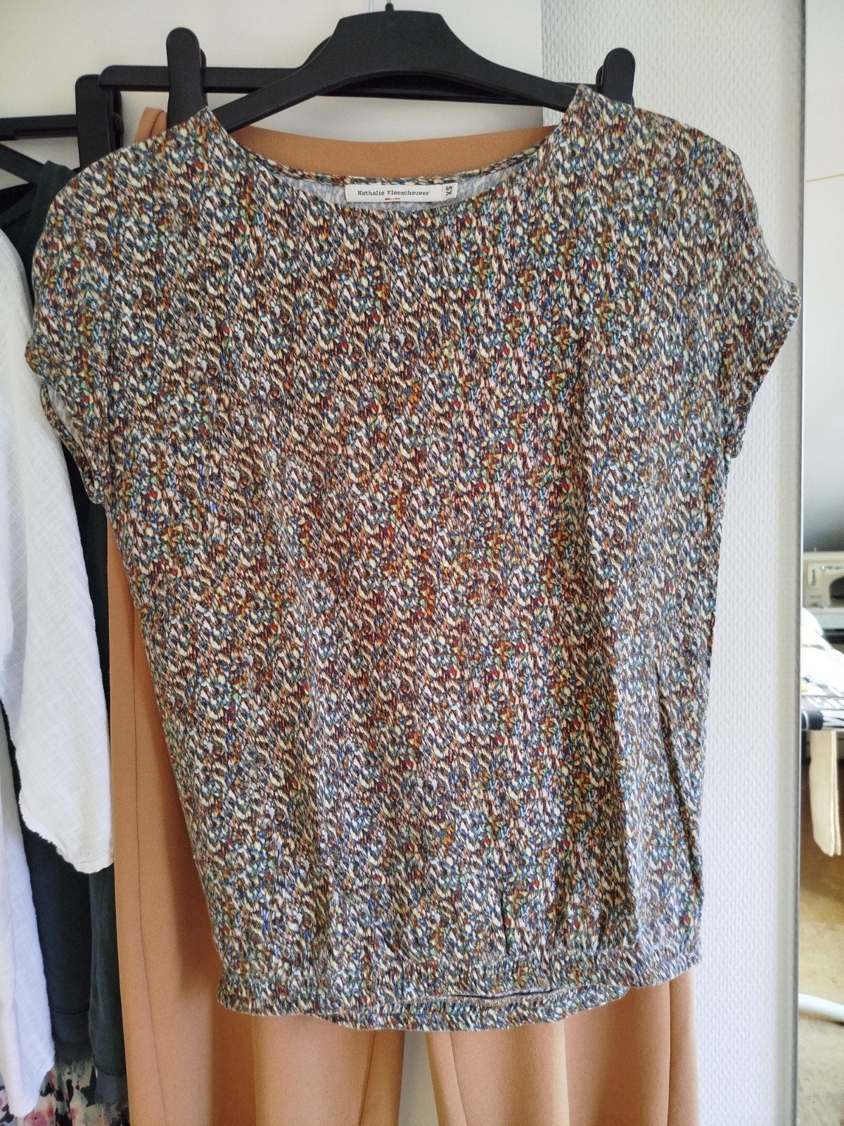 Joli chemisier, t-shirt Nathalie Vleeschouwer taille xs, Enlèvement ou Envoi, Taille 34 (XS) ou plus petite