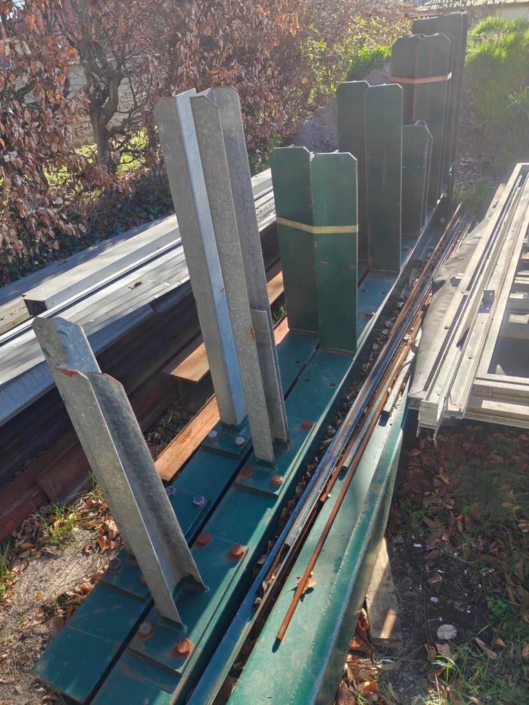 Zware stevige ijzeren rek, Ophalen