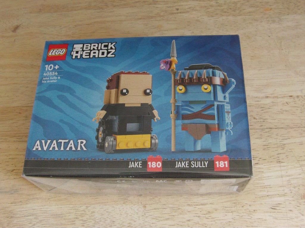 lego, Avatar ,Jake Sully & his Avatar 40554, jaar 2022,NIEUW, BrickHeadz, Nieuw, Ophalen of Verzenden, Complete set
