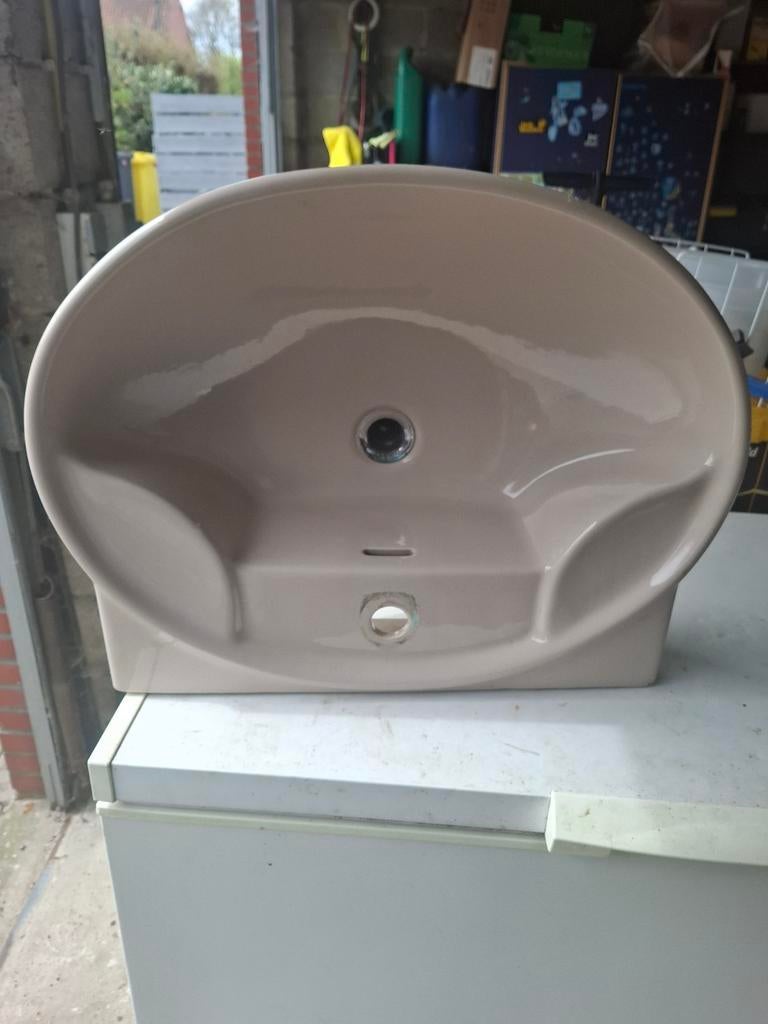 Lavabo met voet + toiletrekje, Enlèvement