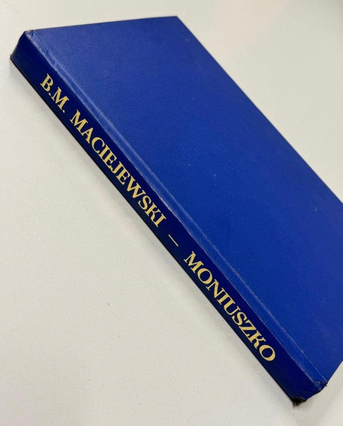 B.M. Maciejewski SIGNÉ Moniuszko Père Opéra polonais, 1re ed, Enlèvement ou Envoi, Neuf, Livre, Revue ou Article, Signé