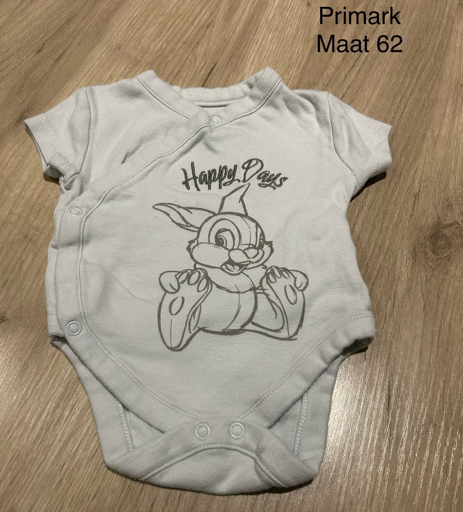 Overslagromper Stampertje (Primark, maat 62), Enlèvement ou Envoi, Comme neuf, Vêtements de nuit ou Sous-vêtements