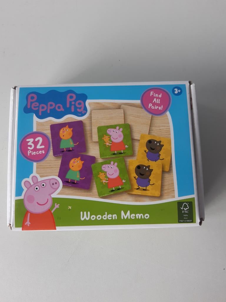 Tof Peppa pig memory spelletje, Ophalen