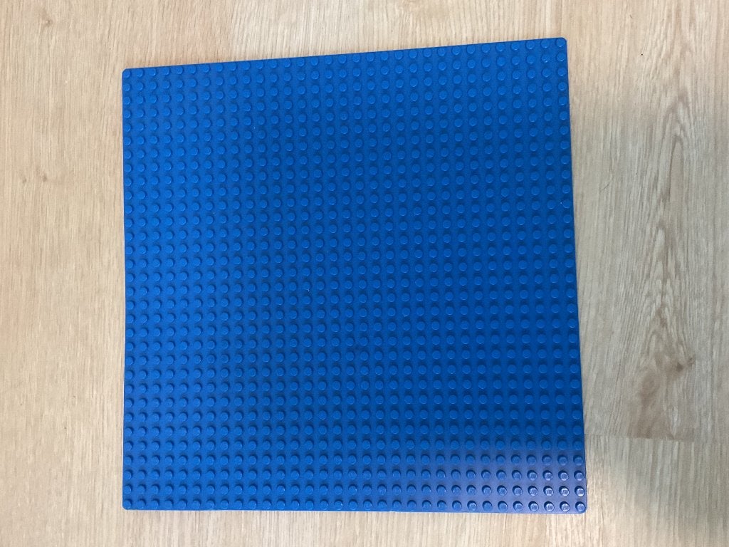 Lego bouwplaat blauw, Ophalen, Zo goed als nieuw, Lego