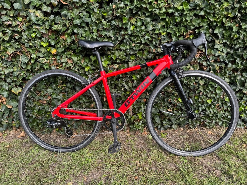 Btwin Triban 100 Jr – Kinderkoersfiets 26 inch (9-12 jaar), Gebruikt, Velgrem, Versnellingen, B-twin decathlon