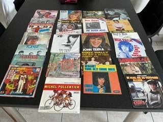 Vlaamse vinyl singels, Pochette photo, Enlèvement ou Envoi, Utilisé, En néerlandais