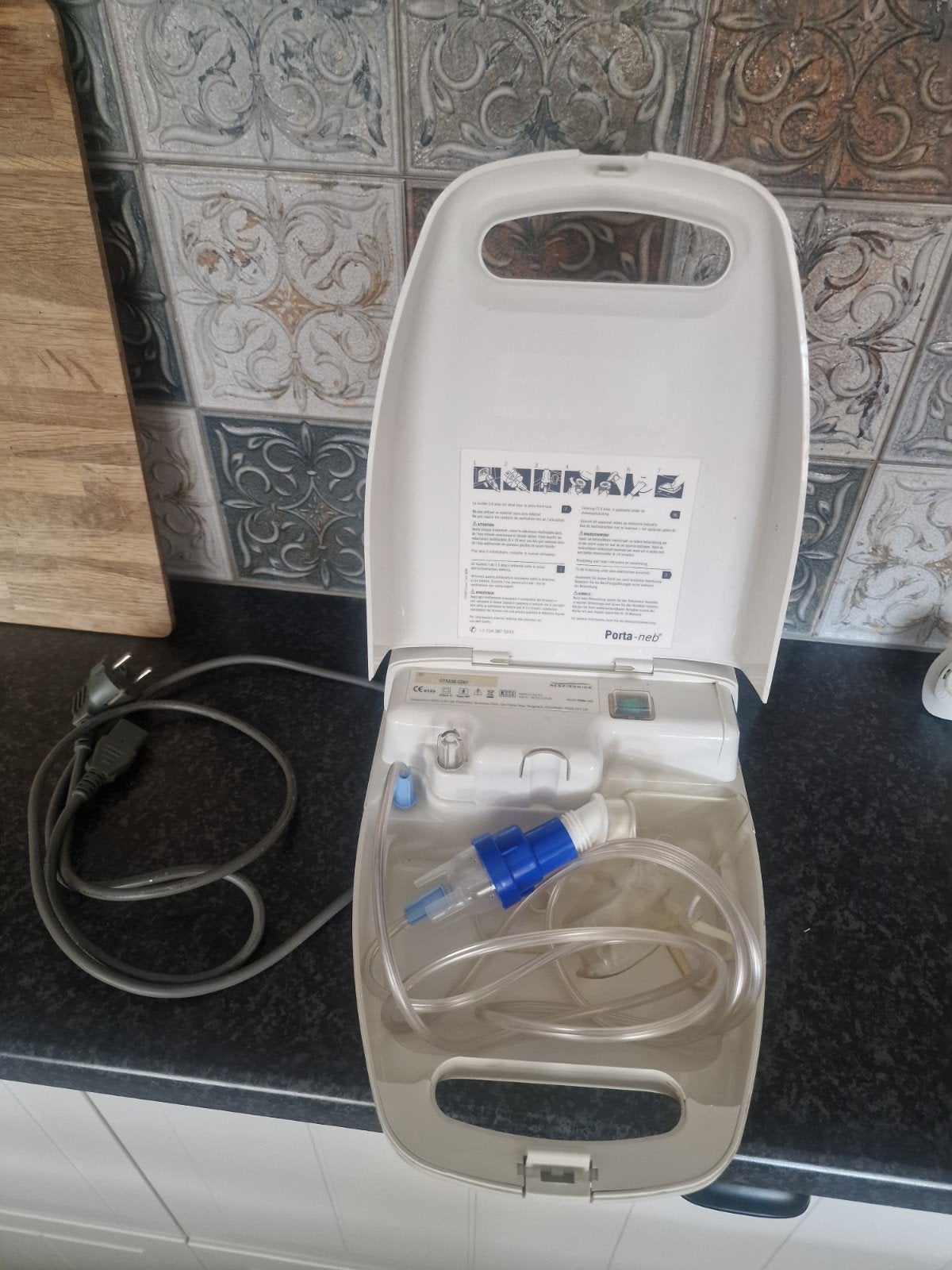 Professionnel par Philips Respironics Porta-Neb, Enlèvement ou Envoi, Blanc, Autres types, Utilisé