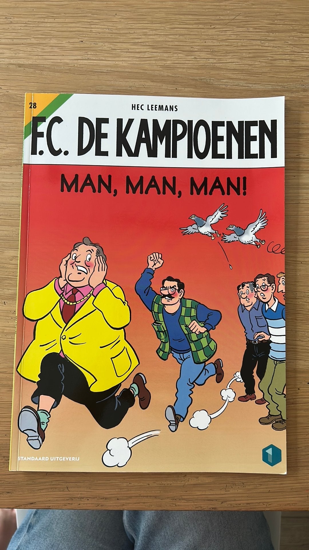 Strip FC De Kampioenen, “Man,man, man”, Ophalen, Zo goed als nieuw