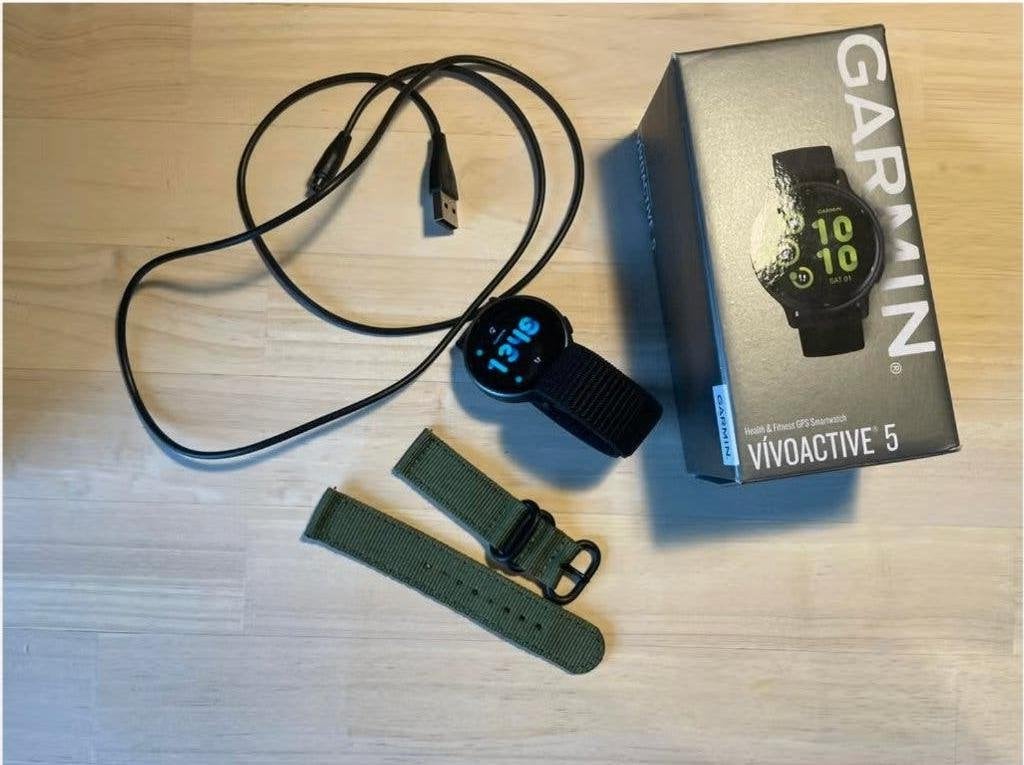 Garmin Vivoactive 5, Enlèvement ou Envoi, Garmin, Comme neuf, Avancer d'un pas