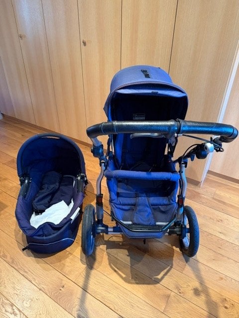 Kinderwagen, Kinderen en Baby's, Kinderwagens en Combinaties, Gebruikt, Quinny, Duowagen, Ophalen