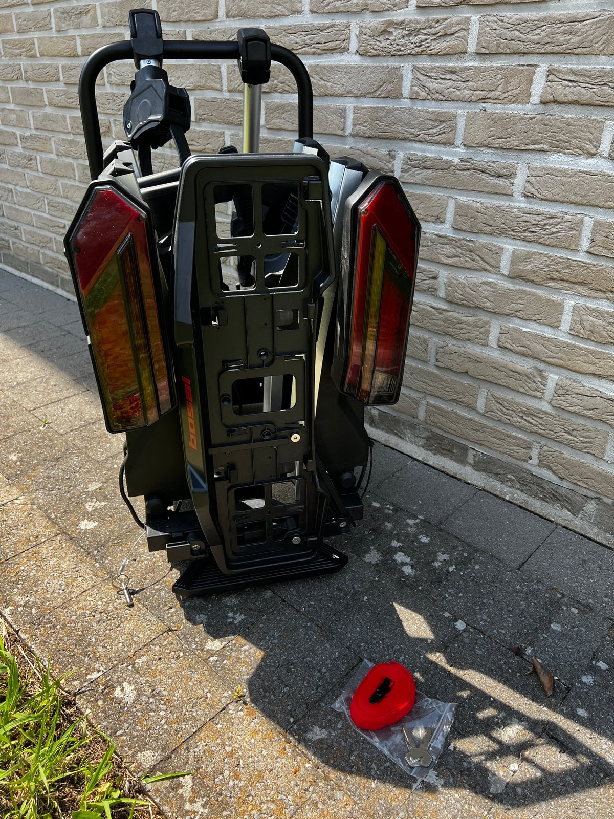 Fietsendrager Bosal, Autos : Divers, Porte-vélos, Support d'attelage, 2 vélos, Comme neuf, Vélo électrique