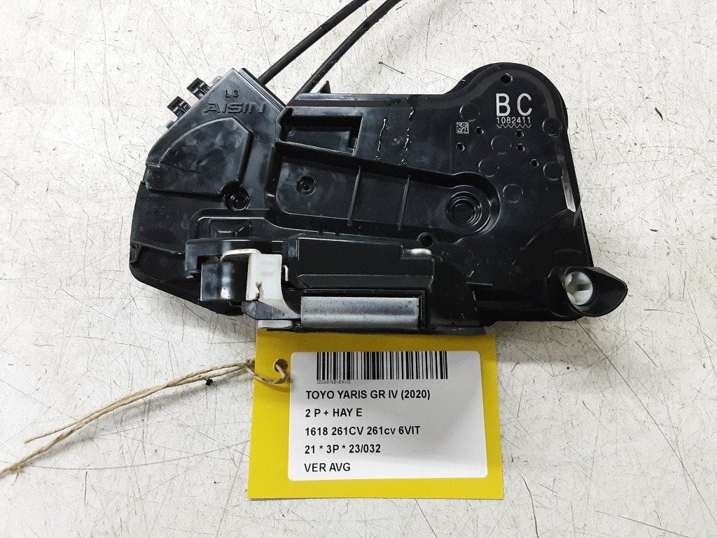 SERRURE DE PORTE AVANT GAUCHE Yaris IV (P21 / PA1 / PH1), Kundenbetreuung@toyota.de, Toyota, Utilisé, Toyota Deutschland GmbH