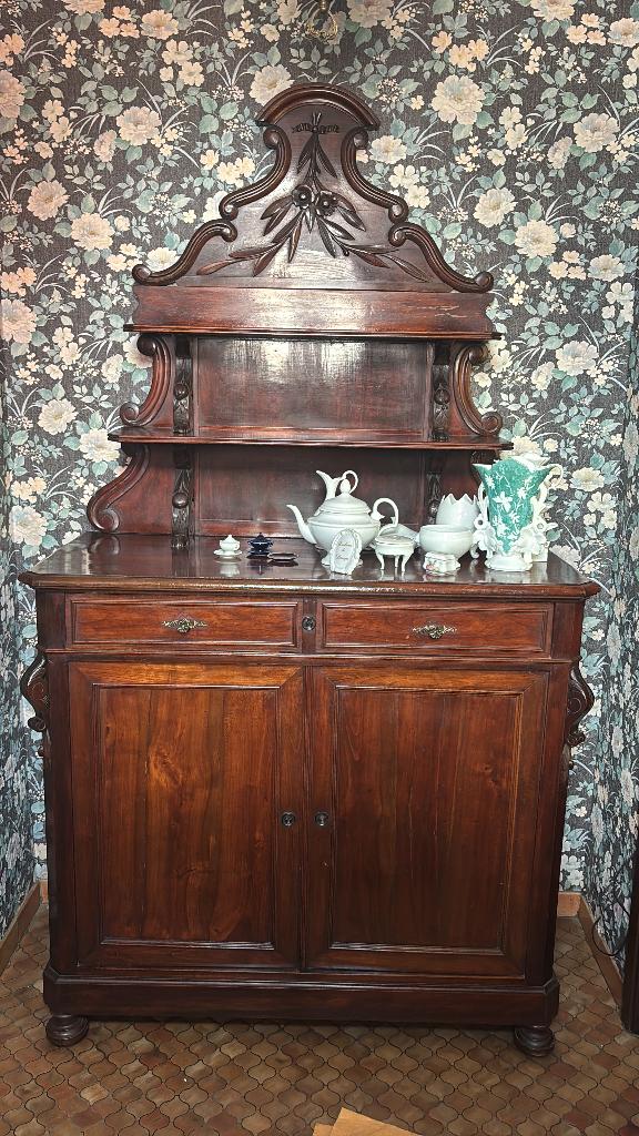 Vaisselier ancien, Maison & Meubles, 150 à 200 cm, Enlèvement, Utilisé, Chêne