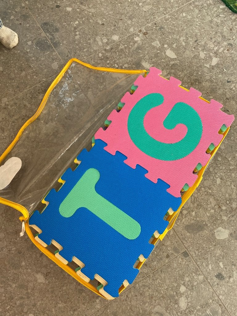 Puzzelmat baby, Kinderen en Baby's, Ophalen, Gebruikt, Speelkleed
