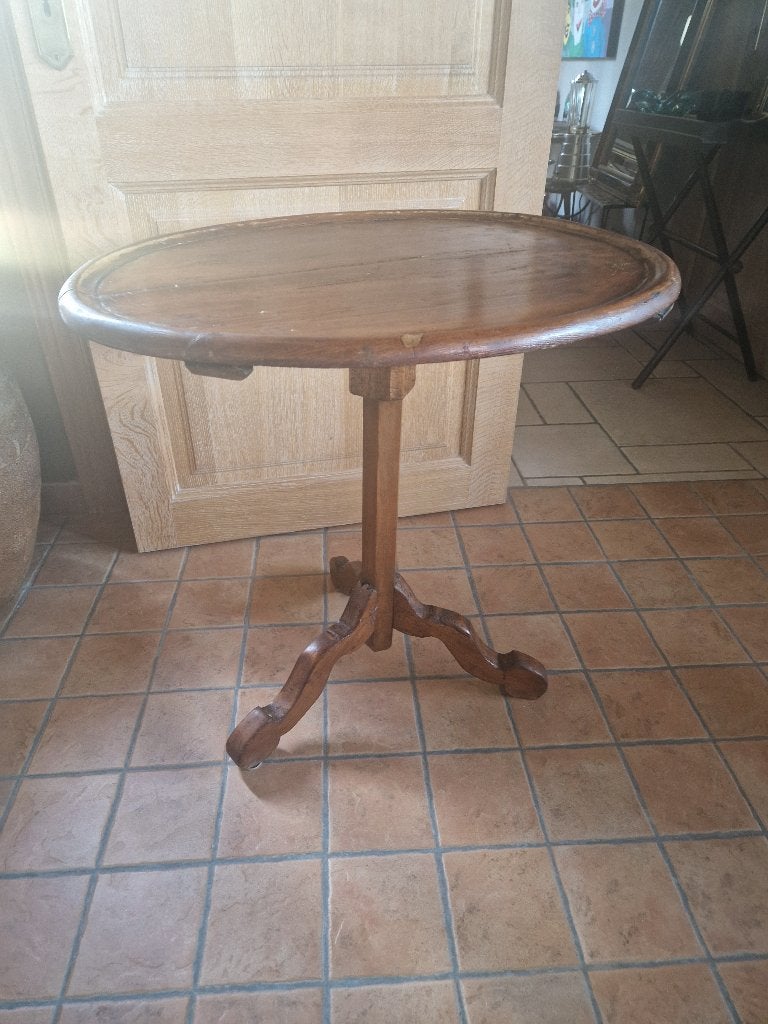 Antieke Engelse tilttop tafel, Antiek en Kunst, Ophalen