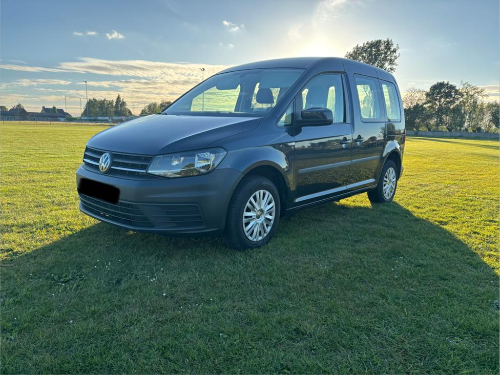 VW Caddy 5-zit, Benzine motor, 95.000 km’s, Autos, Volkswagen, Particulier, Caddy Combi, ABS, Airbags, Air conditionné, Climatisation automatique