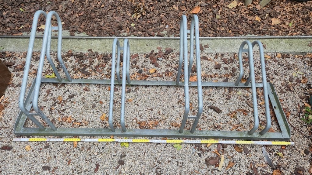 fietsenrek gegalvaniseerd staal, Fietsen en Brommers, Ophalen, Gebruikt