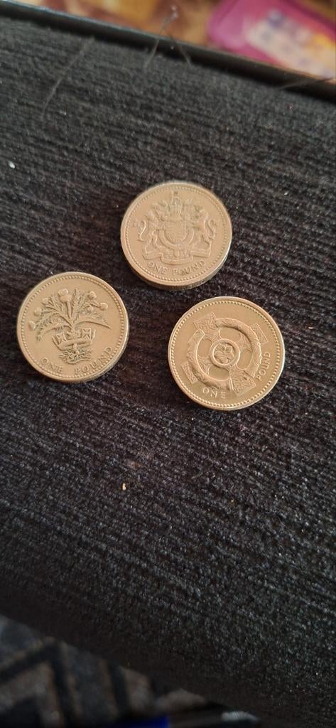 One pound, Handtassen en Accessoires, Manchetknopen, Ophalen of Verzenden