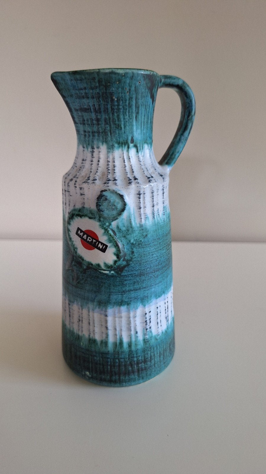 Vintage Martini kruik. Coceram, deposee, Enlèvement ou Envoi, Comme neuf, Autres styles, Autres types