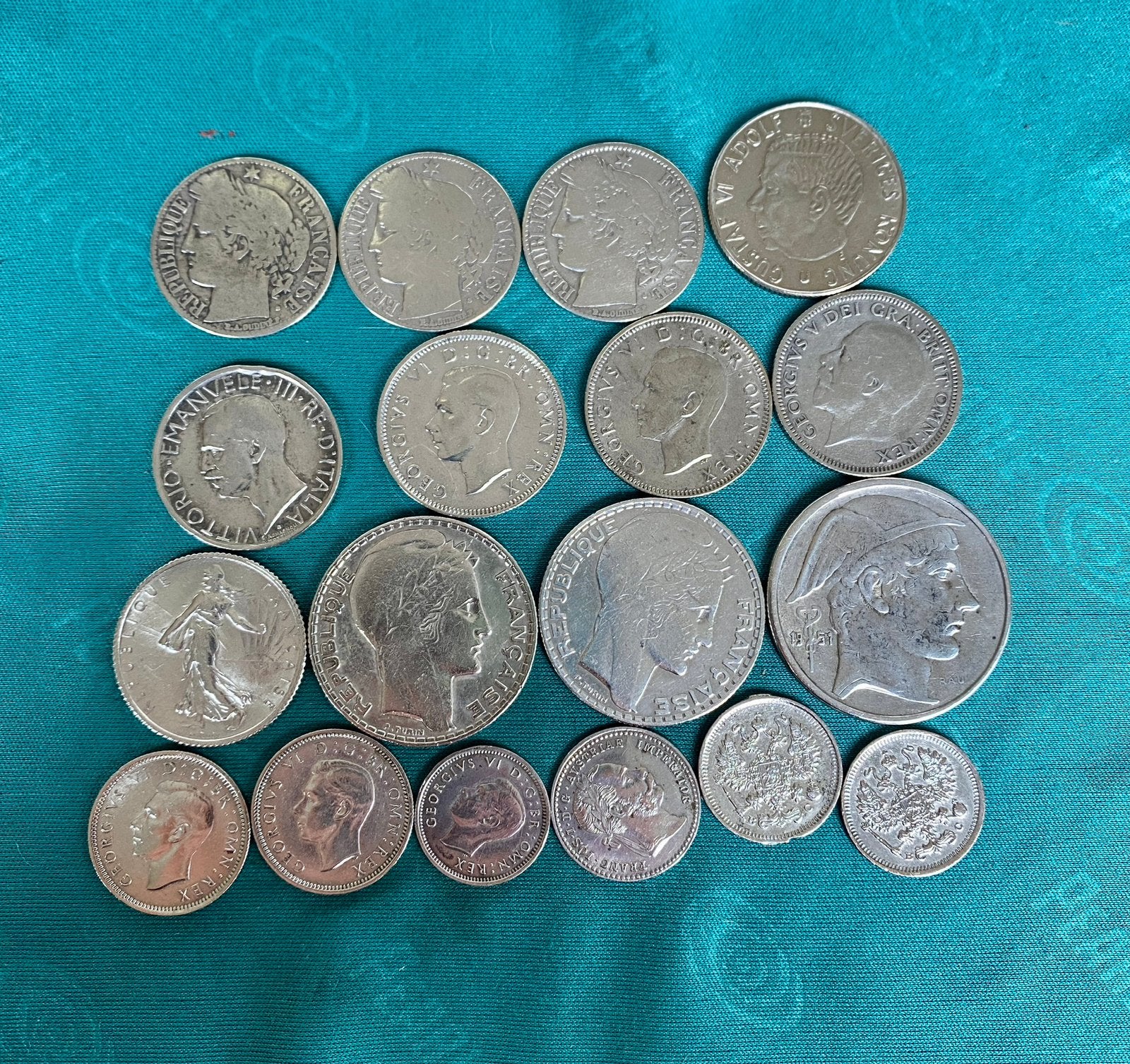 Grand lot en argent, Enlèvement ou Envoi, Belgique, Argent