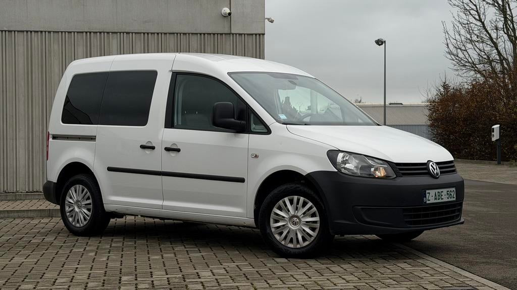 VW CADDY 1.6 TDI, Auto's, Stof, 4 cilinders, Volkswagen, Wit