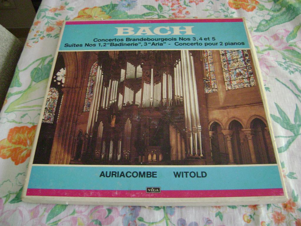 Box 3 LP Bach, Enlèvement ou Envoi, Utilisé, 12 pouces, Musique de chambre