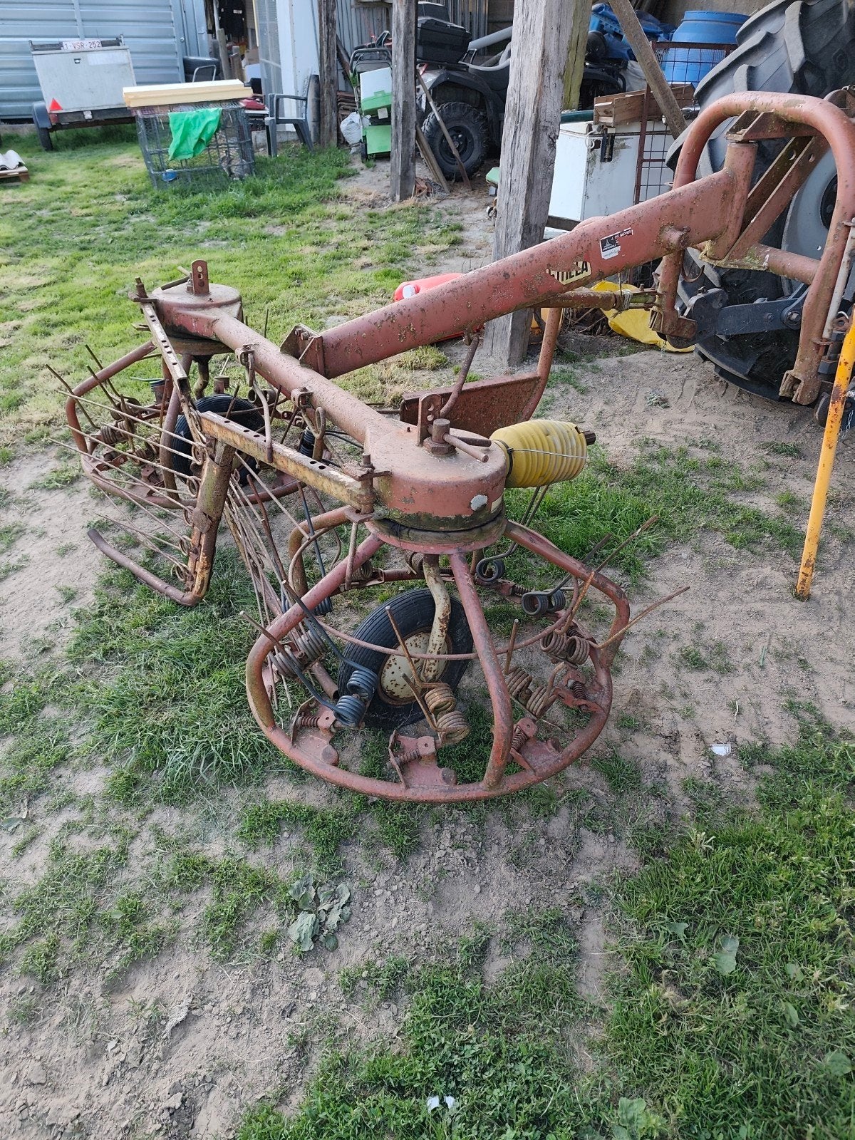 pz strela hooischudder, Ophalen, Akkerbouw, Oogstmachine