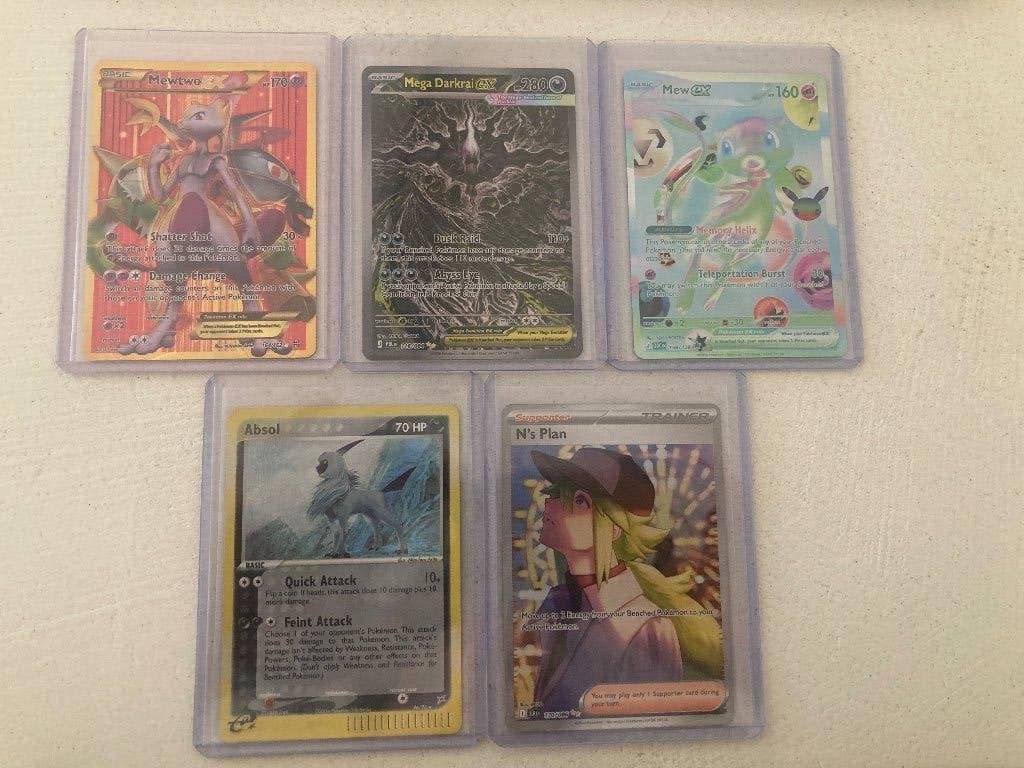 Collectie zeldzame pokemon kaarten, Ophalen of Verzenden, Zo goed als nieuw, Meerdere kaarten