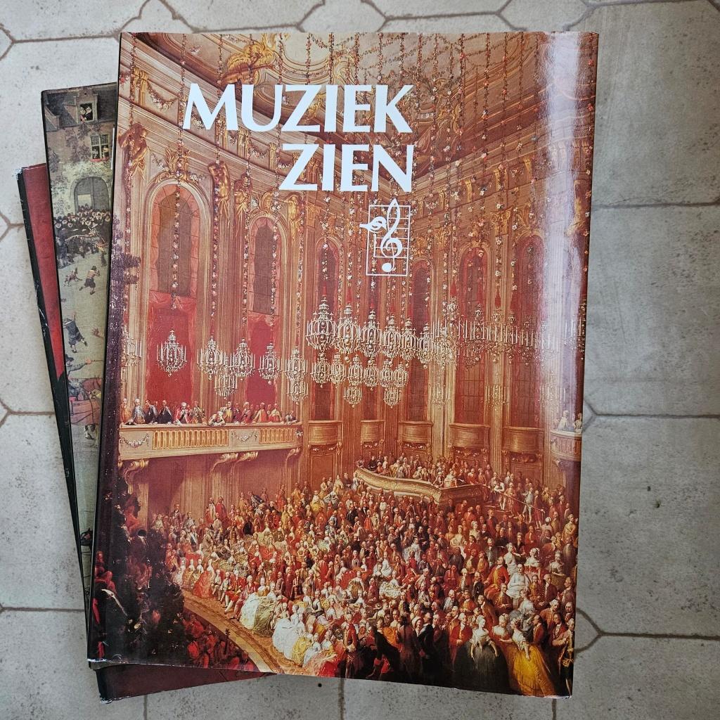 drie boeken "Muziek zien" Artis Historia, Boeken, Muziek, Ophalen, Zo goed als nieuw, Algemeen