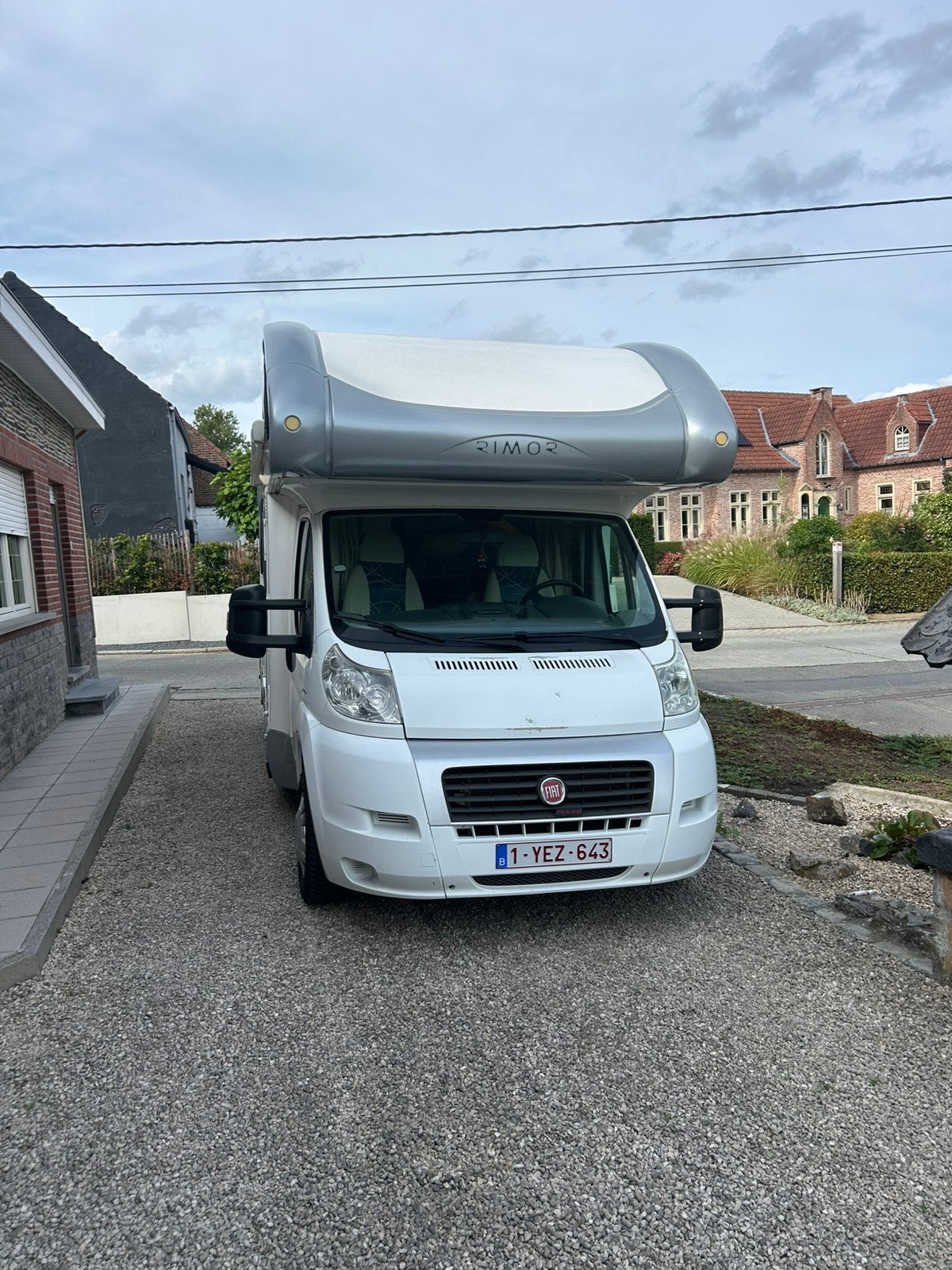 Fiat rimor europeo 5 alkoof in mooie staat, Caravans en Kamperen, Particulier, Alkoof, Fiat