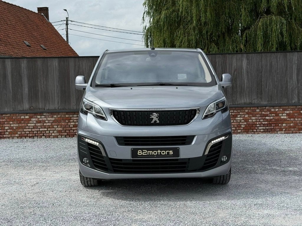 peugeot traveller/L3/2.0hdi/177pk/autom/full option/btw, Auto's, Monovolume, 4 cilinders, Parkeerassistent, Leder