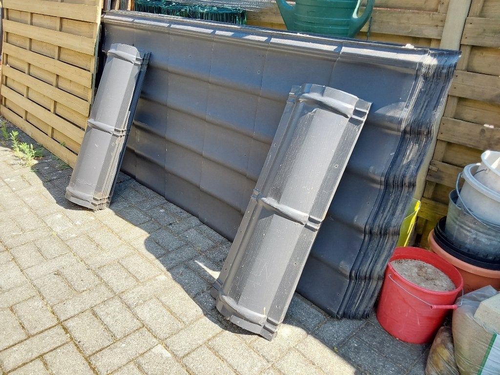 Metalen dakplaten, 15 m² ou plus, Enlèvement, Utilisé, Métal