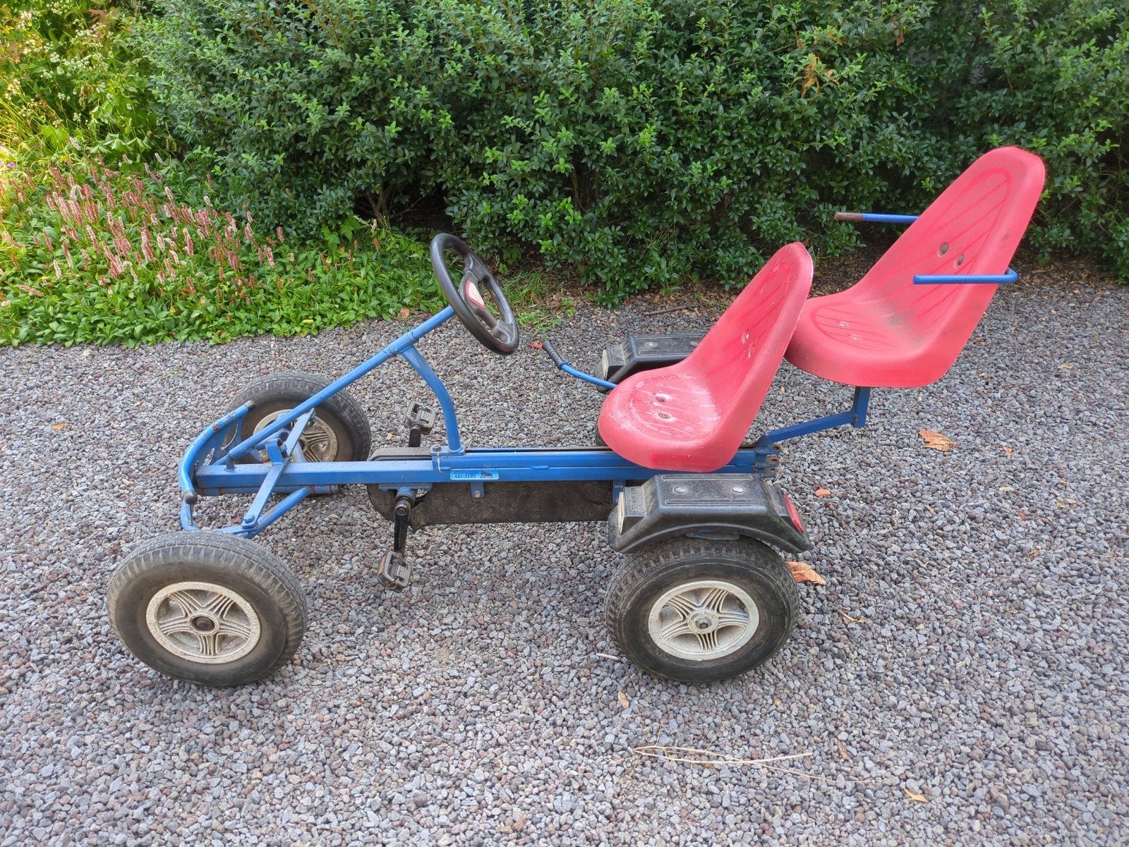 go-cart / skelter Mamoet, Ophalen
