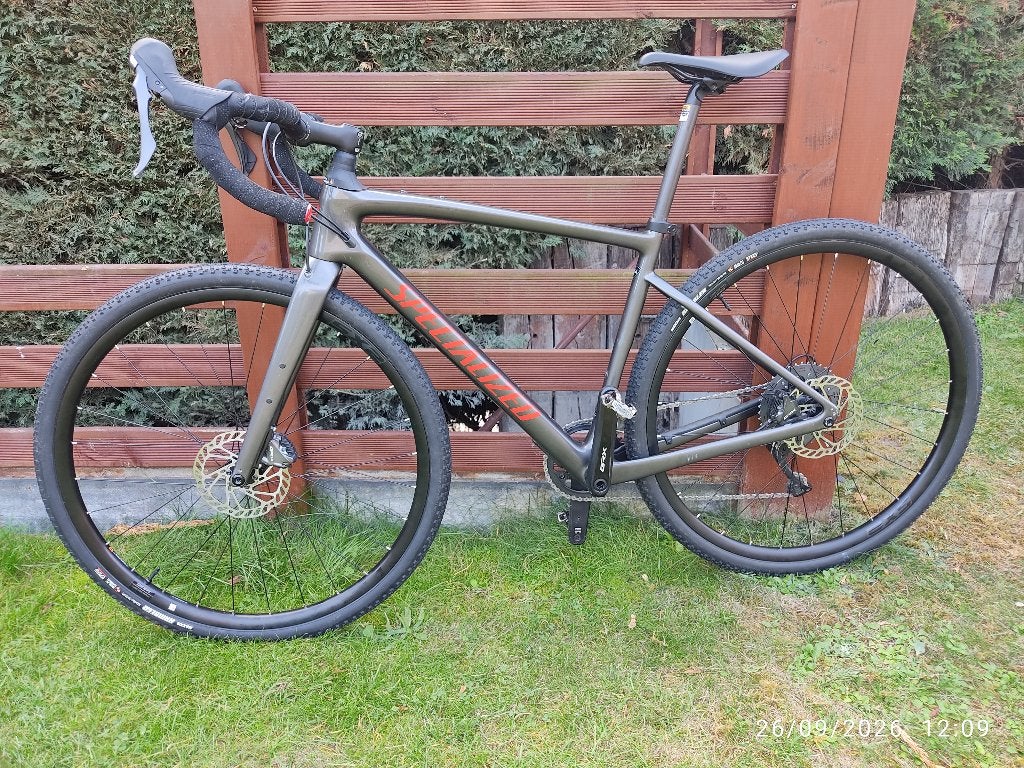 Gravel Specialized diverge Carbone GRX-810, Fietsen en Brommers, Ophalen, 28 inch, Gebruikt, Carbon