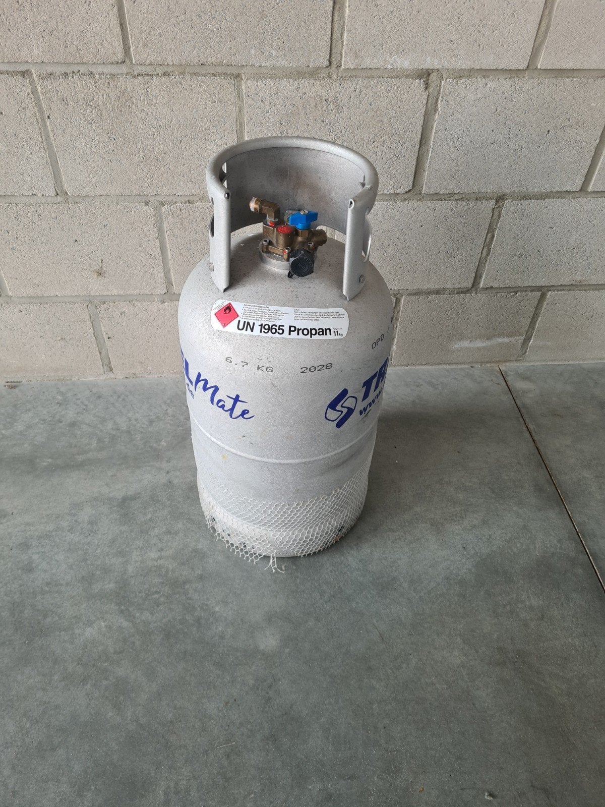 Lpg gasfles, Caravans en Kamperen, Kampeeraccessoires, Ophalen